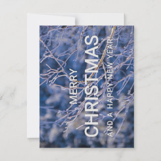 Joyeux Noël et Bonne année carte