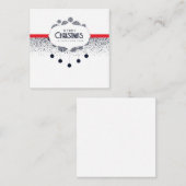 Joyeux Noël et Bonne Année - Carte de vacances (Devant / Derrière)