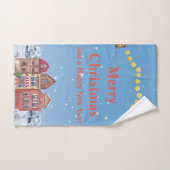 Joyeux Noël et Bonne année Meilleure serviette de  (Serviette à main)