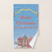 Joyeux Noël et Bonne année Meilleure serviette de 