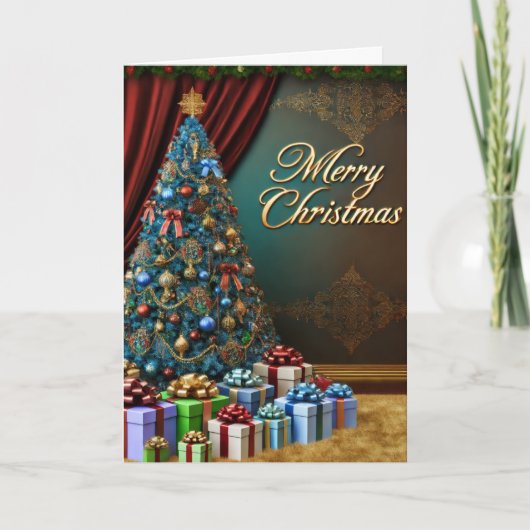 Joyeux Noël et bonne carte du Nouvel An (Devant)