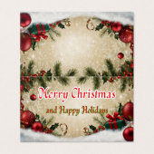 Joyeux Noël et Joyeuses fêtes (Outside Unfolded)