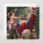 Joyeux Noël et Joyeux Faire-part du Nouvel An (Devant / Derrière)