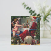 Joyeux Noël et Joyeux Faire-part du Nouvel An (Debout devant)