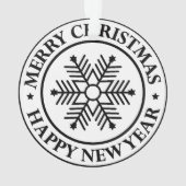 Joyeux Noël et une bonne année ! (dos)