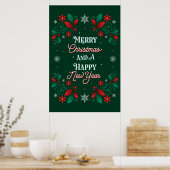 Joyeux Noël et une joyeuse affiche du Nouvel An 24 (Cuisine)