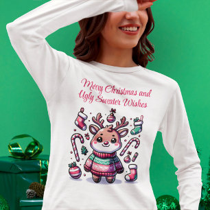 Joyeux Noël et vilains voeux de Sweat Reindeer
