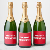 JOYEUX NOËL Étiquette (Bouteilles)