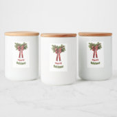 Joyeux Noël Étiquette de nourriture (Bouteilles)