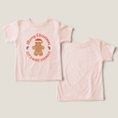 Joyeux Noël Faisons cuire des biscuits Gingerbread (Design Recto & Verso)