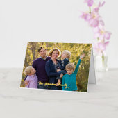 Joyeux Noël familial vacances photo (Orchidée)