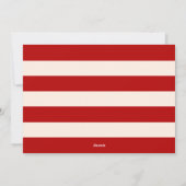 Joyeux Noël Famille de photos Invitation (Dos)