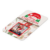 Joyeux Noël Famille Magnet Carte photo (Côté Gauche)