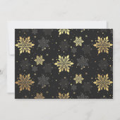 Joyeux Noël Faux Gold Foil Cartes photos (Dos)