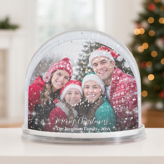 Joyeux Noël Festif Étincelles Photo Overlay