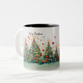 Joyeux Noël : Festive Holiday Mug (Devant gauche)