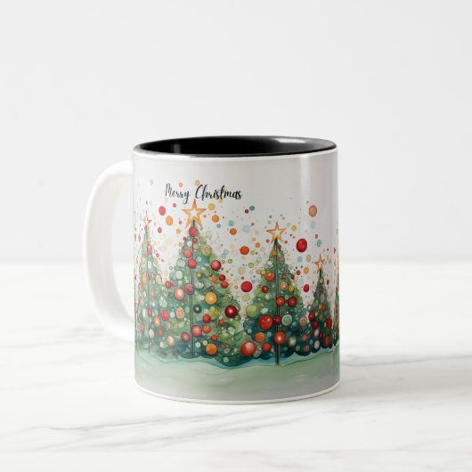 Joyeux Noël : Festive Holiday Mug (Devant gauche)