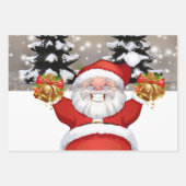 Joyeux Noël Feuilles d'enveloppement Papier (Devant 3)