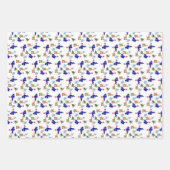 Joyeux Noël Feuilles d'enveloppement Papier Requin (Devant)