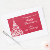 Joyeux Noël flocon de neige cadeau étiquettes (Enveloppe)