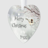 Joyeux Noël Frost Oiseau traditionnel (devant)