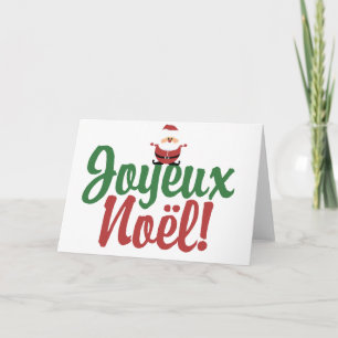 Joyeux Noel Gelukkig Kerstfeest Feestdagen Kaart