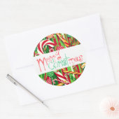 Joyeux Noël Glossy / Sticker Matte (Enveloppe)