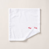 Joyeux Noël Gnome (Gant de toilette)