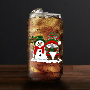 Joyeux Noël Gnome Bonhomme de Neige Vacances d'Hiv