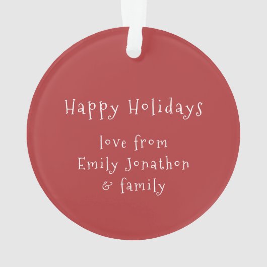 Joyeux Noël Gnome Joyeux Noël Noms (dos)