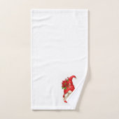 Joyeux Noël Gnomes (Serviette à main)