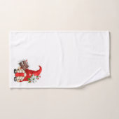 Joyeux Noël Gnomes (Serviette à main)