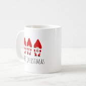 Joyeux Noël Gnomes café Mug (Devant gauche)