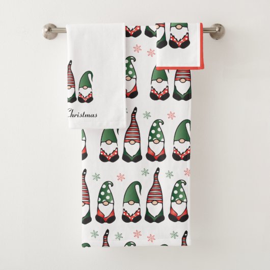 Joyeux Noël Gnomes Rouge (En situation)