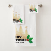 Joyeux Noël Golden Christmas Trees (En situation)