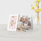 Joyeux Noël grand Carte photo (Fleur jaune)