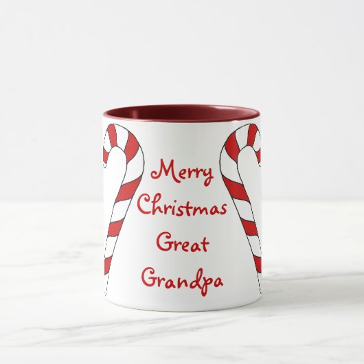 Joyeux Noël Grand grand-père Mug par Janz (Centre)