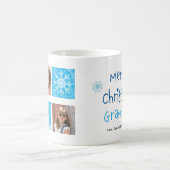 Joyeux Noël Grand-mère 2 Photo Custom Mug (Centre)