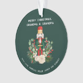 Joyeux Noël grand-mère grand-père Nutcracker Photo (devant)