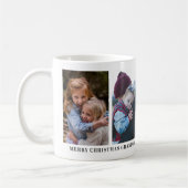 Joyeux Noël grand-mère personnalisée Mug (Gauche)