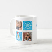 Joyeux Noël Grand-père 2 Photo Custom Mug (Devant gauche)