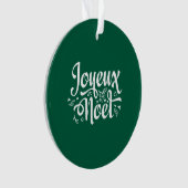 Joyeux Noel Green (devant)