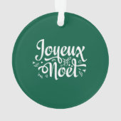 Joyeux Noel Green (dos)