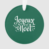 Joyeux Noel Green (devant)