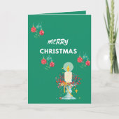 Joyeux Noël Green Pad Cartes (Devant)