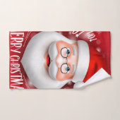 Joyeux Noël Ha Ha (Serviette à main)