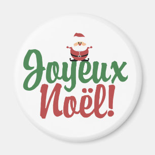 Joyeux Noel Happy Kerstmis Magneet