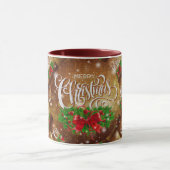 Joyeux Noël Happy Time Gift tasses (Centre)