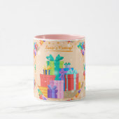Joyeux Noël Happy Time Gift tasses (Centre)