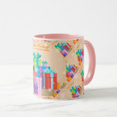 Joyeux Noël Happy Time Gift tasses (Devant droit)